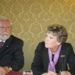 Pier  Franco Quaglieni con Dacia Maraini al Circolo della Stampa di Torino (2011)
