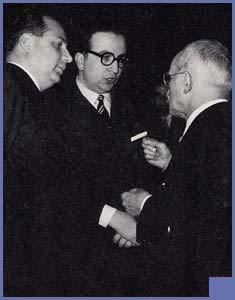 Mario Pannunzio, Giovanni Spadolini, Luigi Einaudi